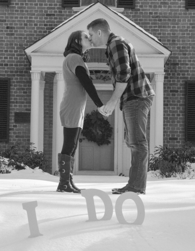 kiss i do front door bw