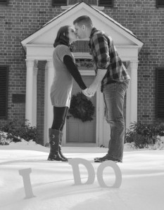 kiss i do front door bw